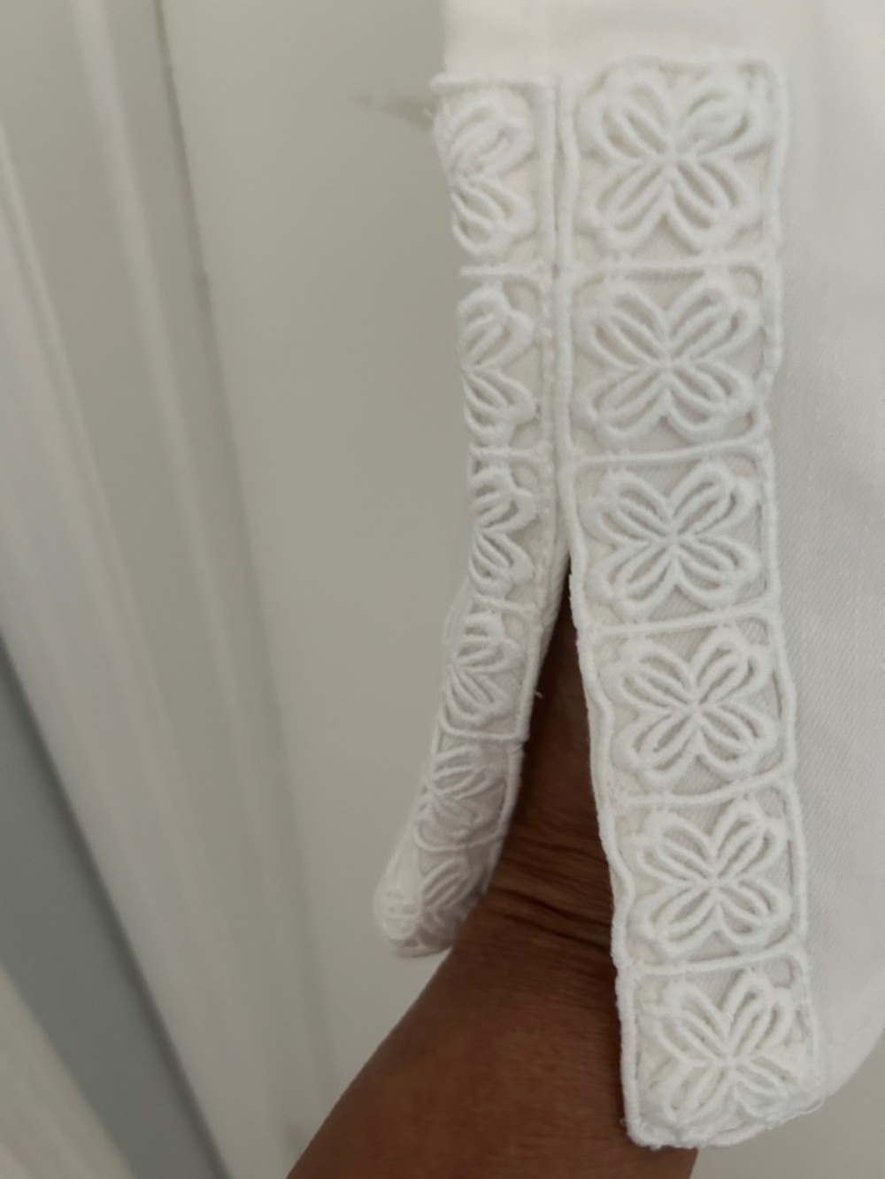 Lilly Pulitzer South Ocean White High-Rise Women's Jeans NWT -Size 12 - Picture 10 of 11